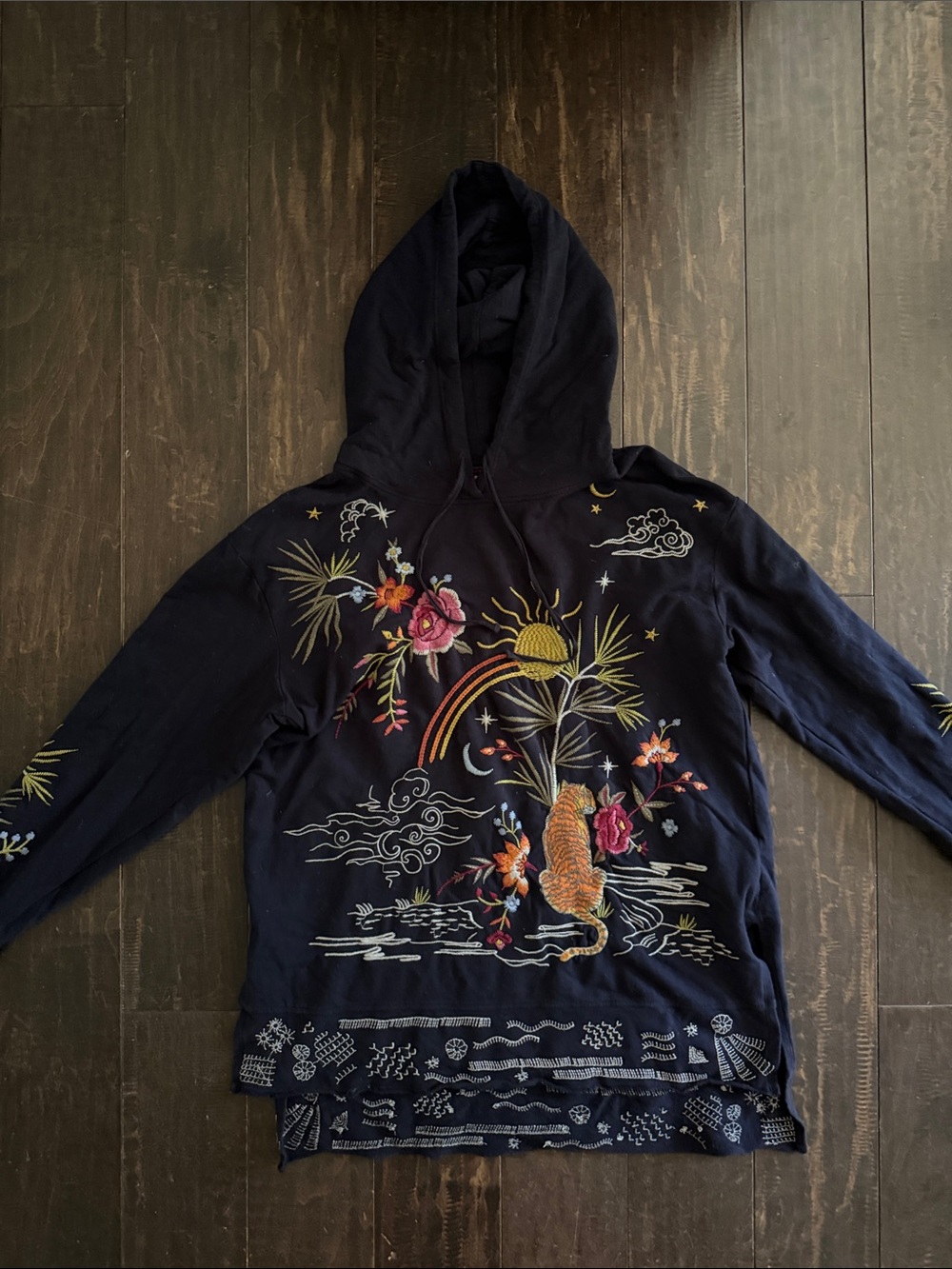 Johnny Was sweatshirt hoodie